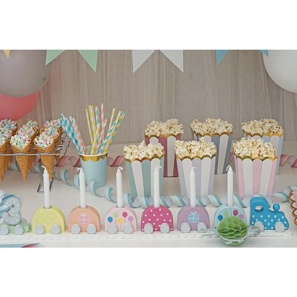 Candlestick Train - Multi Colour image 1