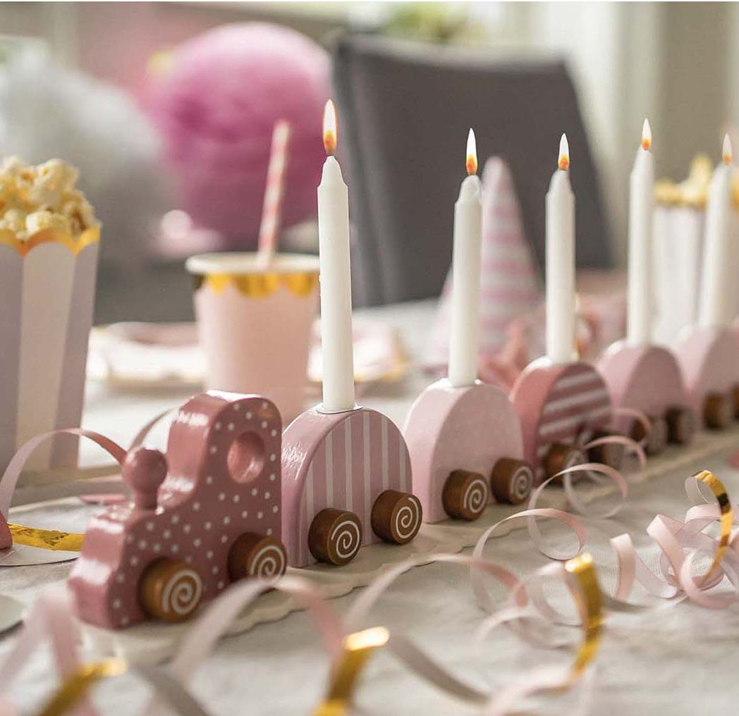 Candlestick Train - Pink image 2