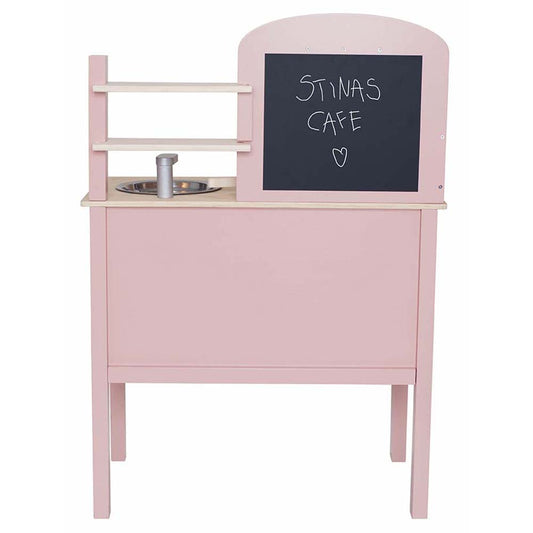 Wooden Play Kitchen - Pink image 1