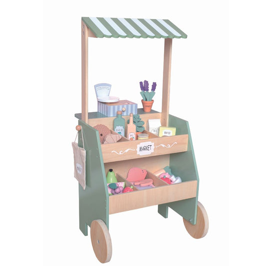 Wooden Market Stand image 0