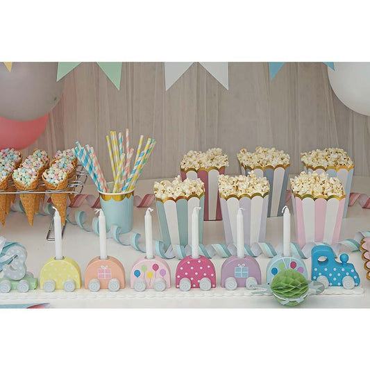 Candlestick Train - Multi Colour image 1