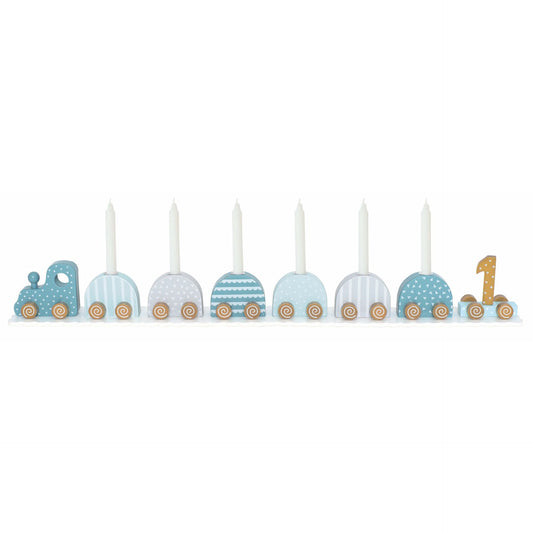 Candlestick Train - Blue image 0
